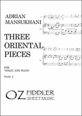 Three Oriental Pieces P.O.D. cover